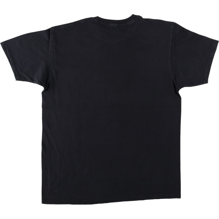 METALLICA Metallica Band T-shirt Band T Men's L size cotton black type Vintage Second Hand