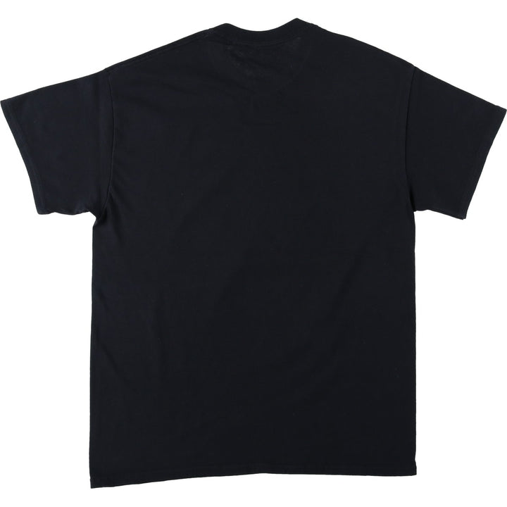 METALLICA Skull Pattern Band T-shirt Band Tee Men's M size cotton black type Vintage Second Hand