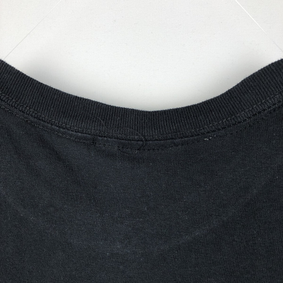 NIRVANA Nirvana Band T-shirt, Band T, Men's M size cotton black type Vintage Second Hand
