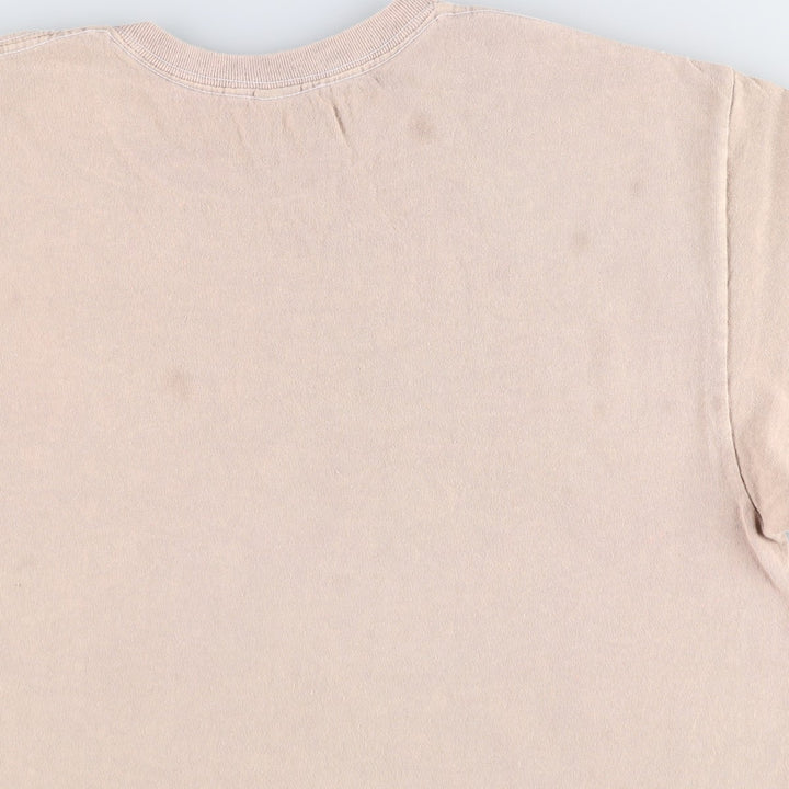 NIRVANA Nirvana Band T-shirt, Band T, Men's L size cotton Beige type Vintage Second Hand