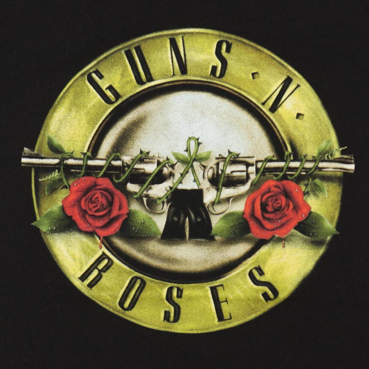 Guns N' Roses Band T-shirt, Men's M size cotton black type Vintage Second Hand