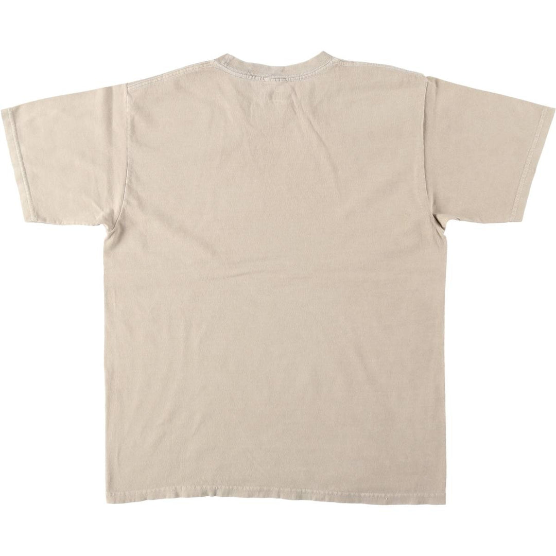 NIRVANA Nirvana Band T-shirt, Band T, Men's M size cotton Beige type Vintage Second Hand