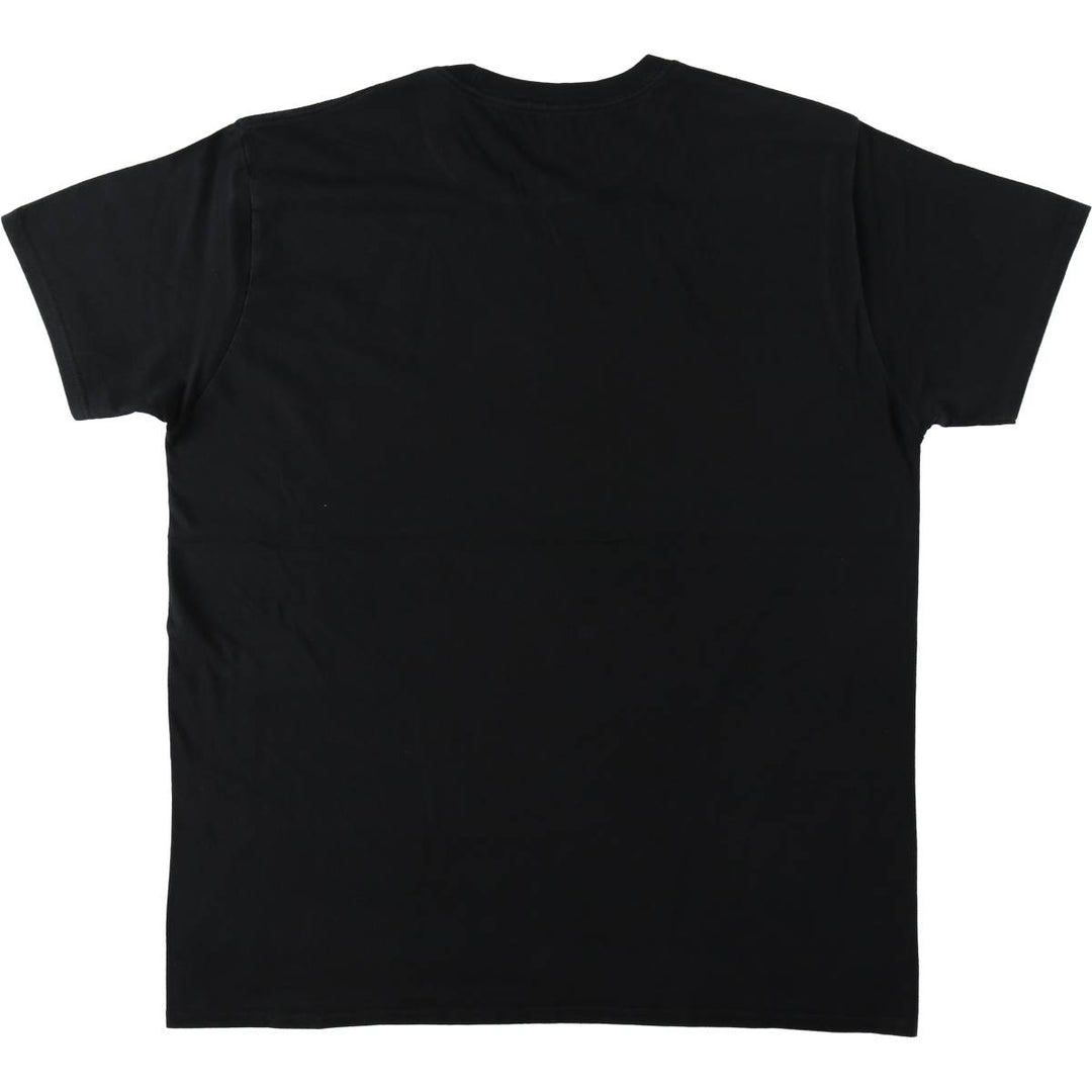THE BEATLES Band T-shirt, Band T, Men's XL size cotton black type Vintage Second Hand
