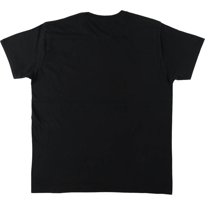 THE BEATLES Band T-shirt, Band T, Men's XL size cotton black type Vintage Second Hand