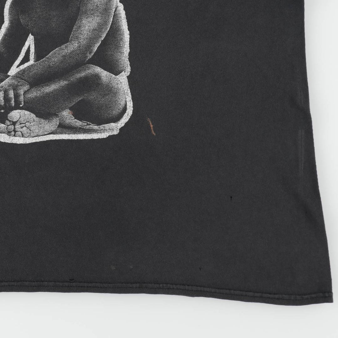 THE NOTORIOUS BIG Notorious BIG Rap T-shirt Rap T Men's XL size unclear black type Vintage Second Hand