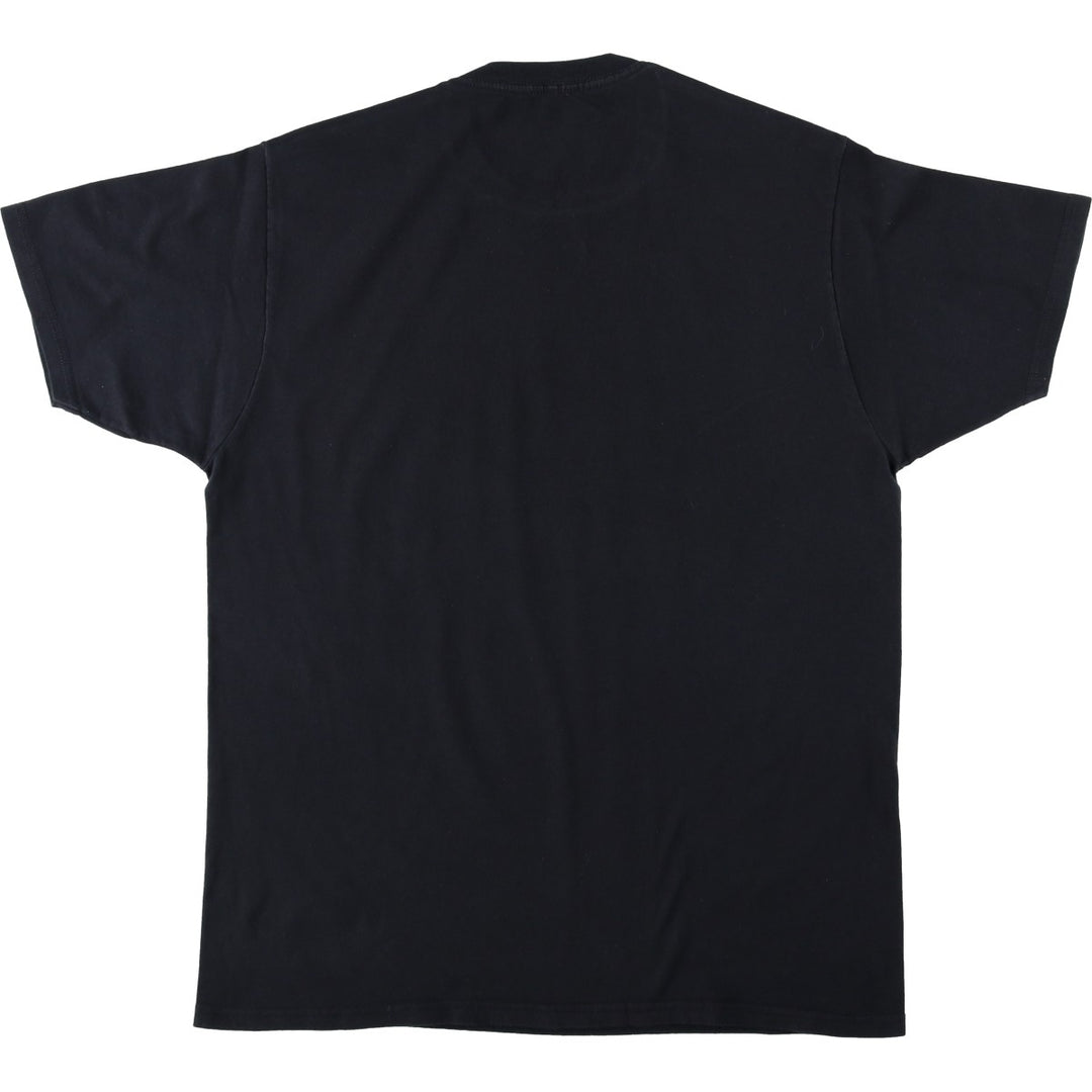 The Rolling Stones Band T-shirt, Band T, Men's L size cotton black type Vintage Second Hand