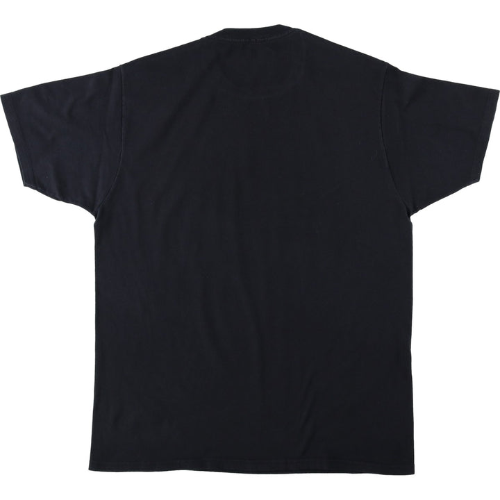 The Rolling Stones Band T-shirt, Band T, Men's L size cotton black type Vintage Second Hand