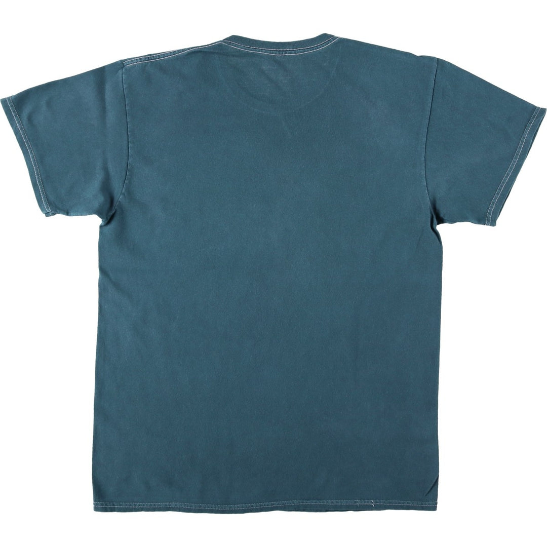 NIRVANA Nirvana Band T-shirt Band T Men's S size cotton blue type Vintage Second Hand