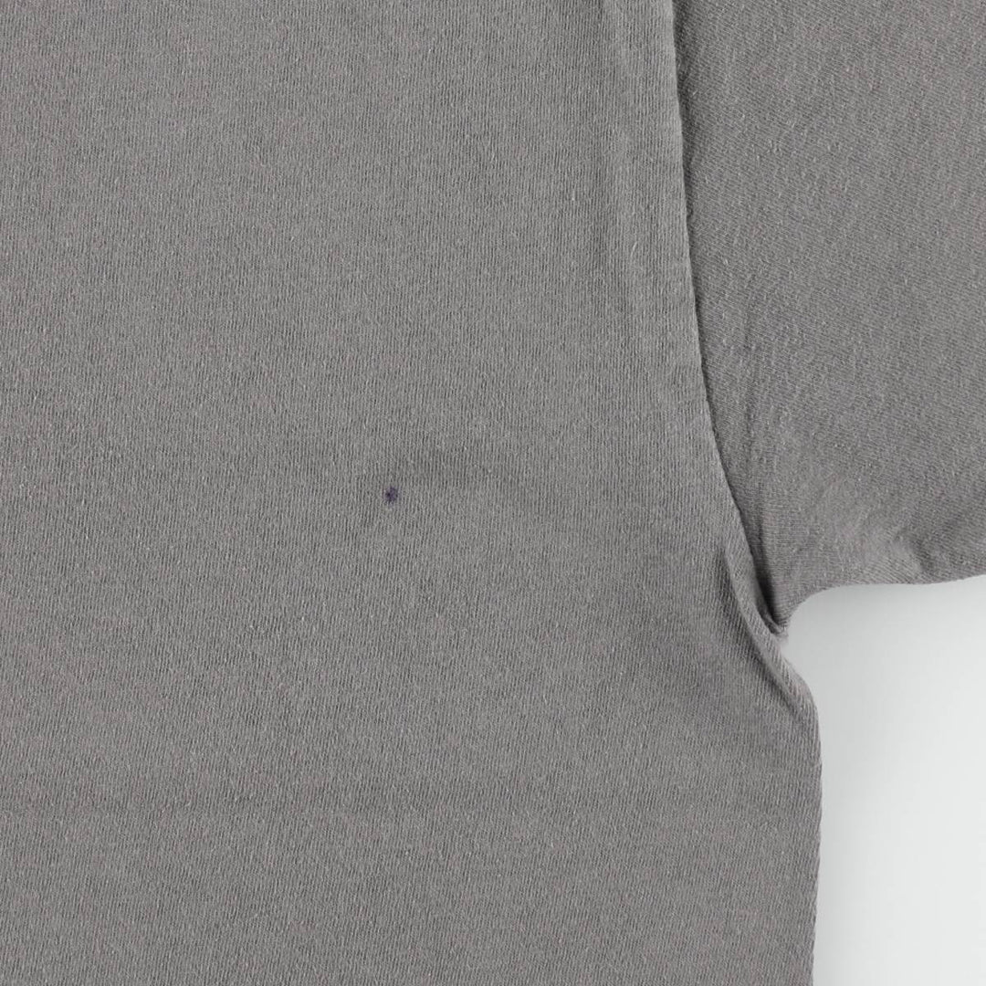 NIRVANA Nirvana Band T-shirt, Band T, Men's L size cotton gray type Vintage Second Hand
