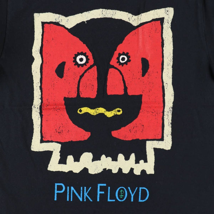 PINK FLOYD Pink Floyd Band T-shirt Band T Men's M size cotton black type Vintage Second Hand