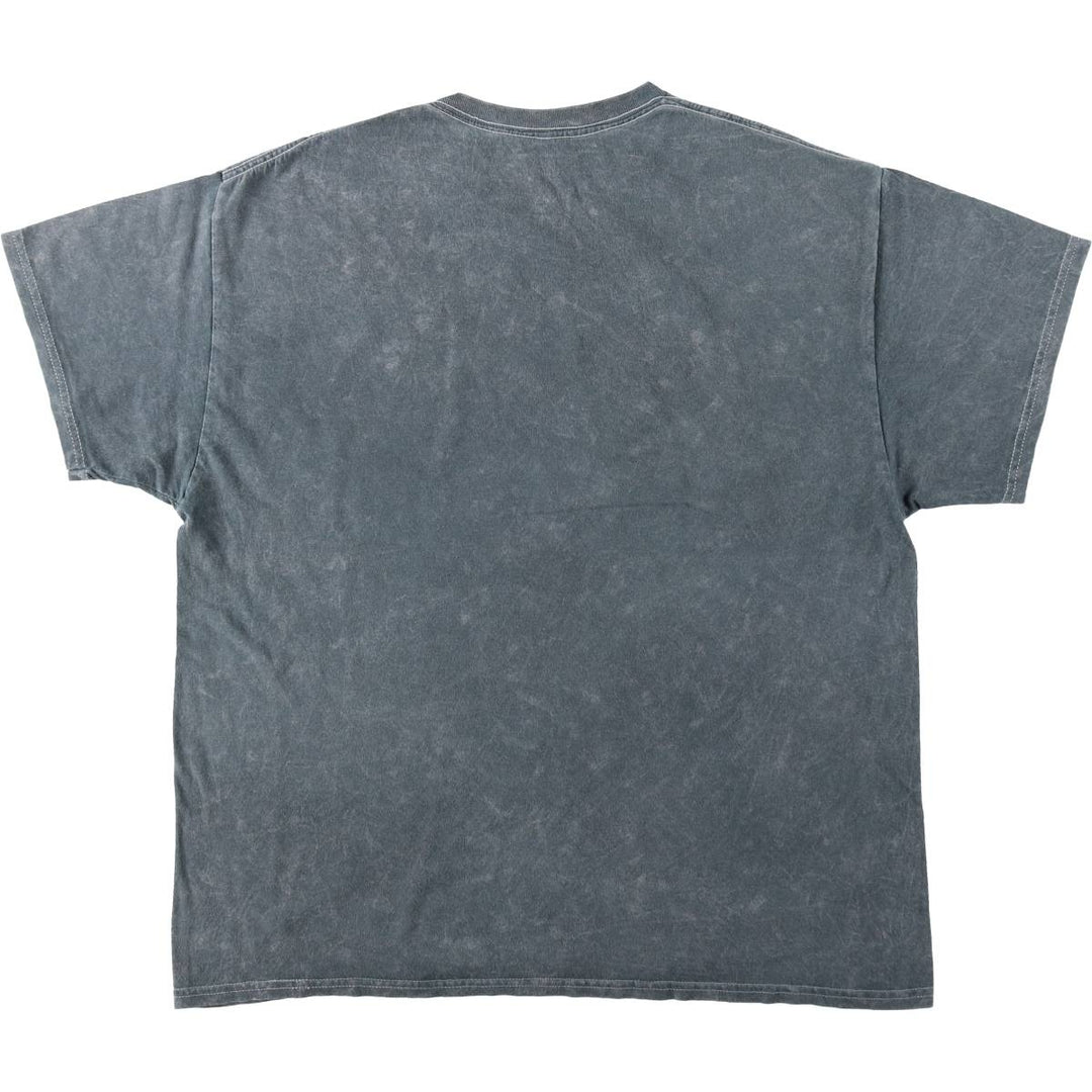 NIRVANA Nirvana Band T-shirt, Band T, Men's XL size cotton navy blue type Vintage Second Hand