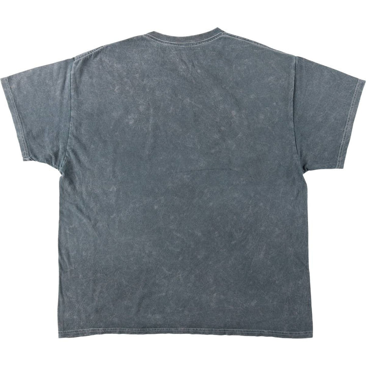 NIRVANA Nirvana Band T-shirt, Band T, Men's XL size cotton navy blue type Vintage Second Hand