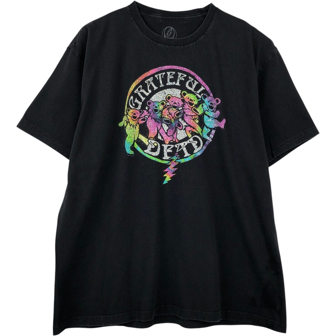 GRATEFUL DEAD DEAD BEAR Band T-Shirt, Men's XL cotton black type Vintage Second Hand