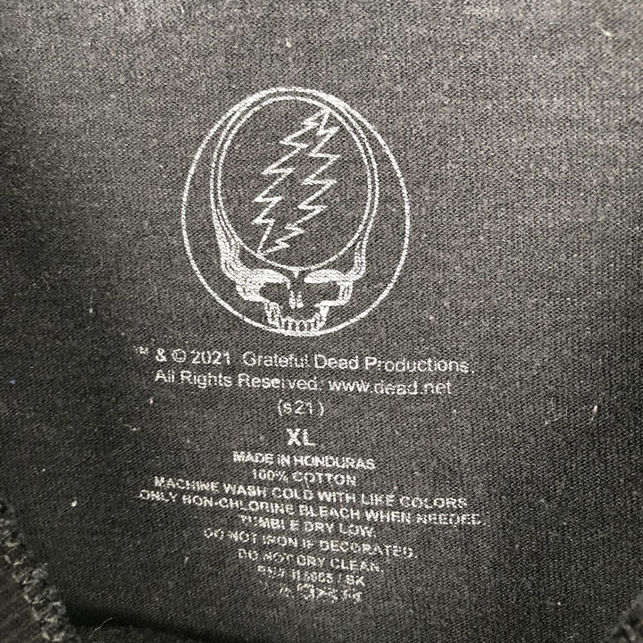 GRATEFUL DEAD DEAD BEAR Band T-Shirt, Men's XL cotton black type Vintage Second Hand