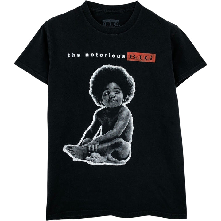 THE NOTORIUS BIG Wrap T-Shirt (Men's Size S) cotton black type Vintage Second Hand