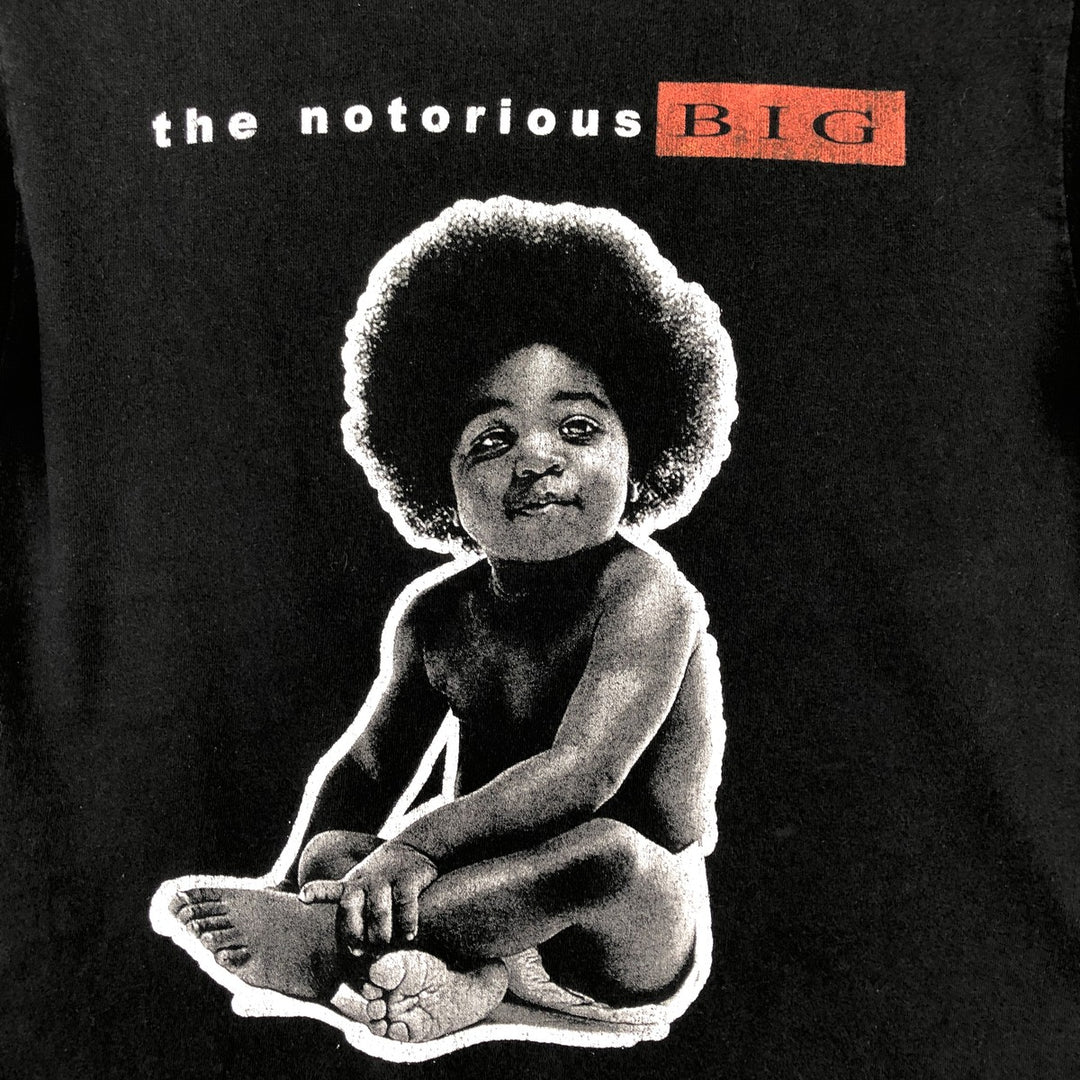 THE NOTORIUS BIG Wrap T-Shirt (Men's Size S) cotton black type Vintage Second Hand