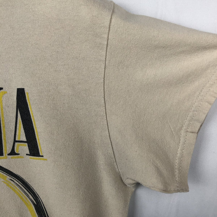 NIRVANA Nirvana Band T-shirt, Band T, Men's M size cotton Beige type Vintage Second Hand