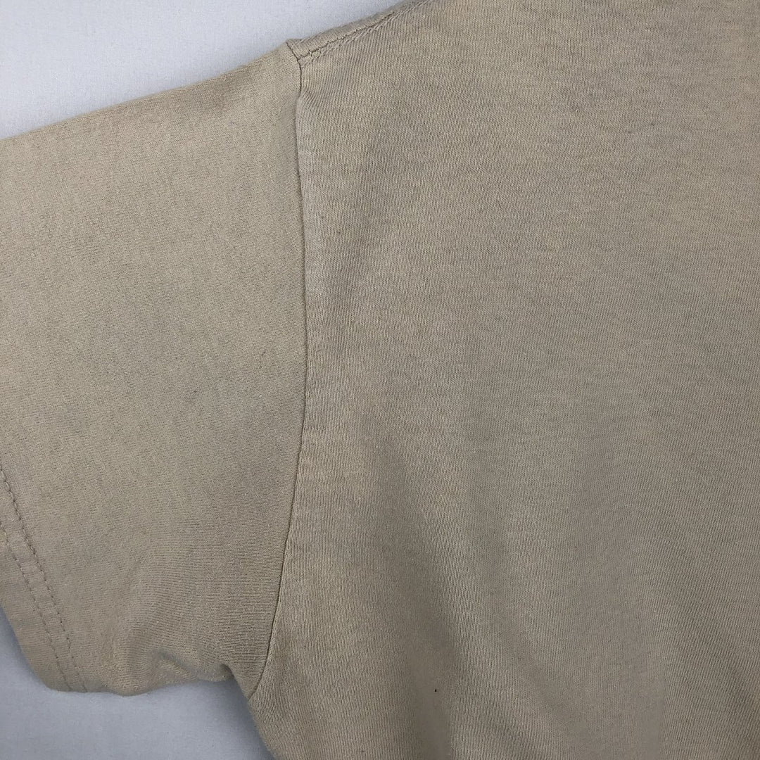 NIRVANA Nirvana Band T-shirt, Band T, Men's M size cotton Beige type Vintage Second Hand