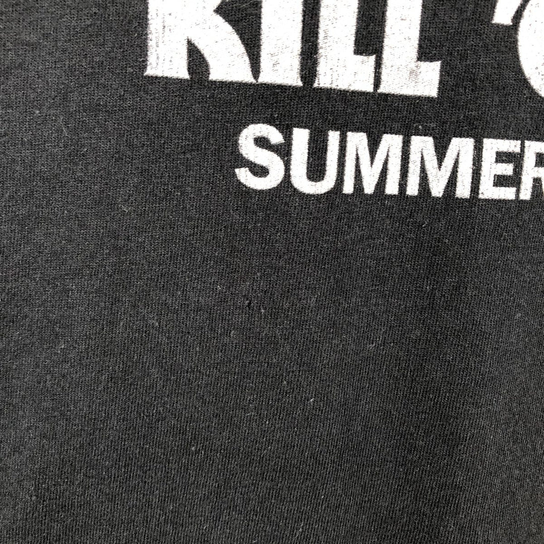METALLICA Metallica Band T-shirt Band T Men's M size cotton black type Vintage Second Hand