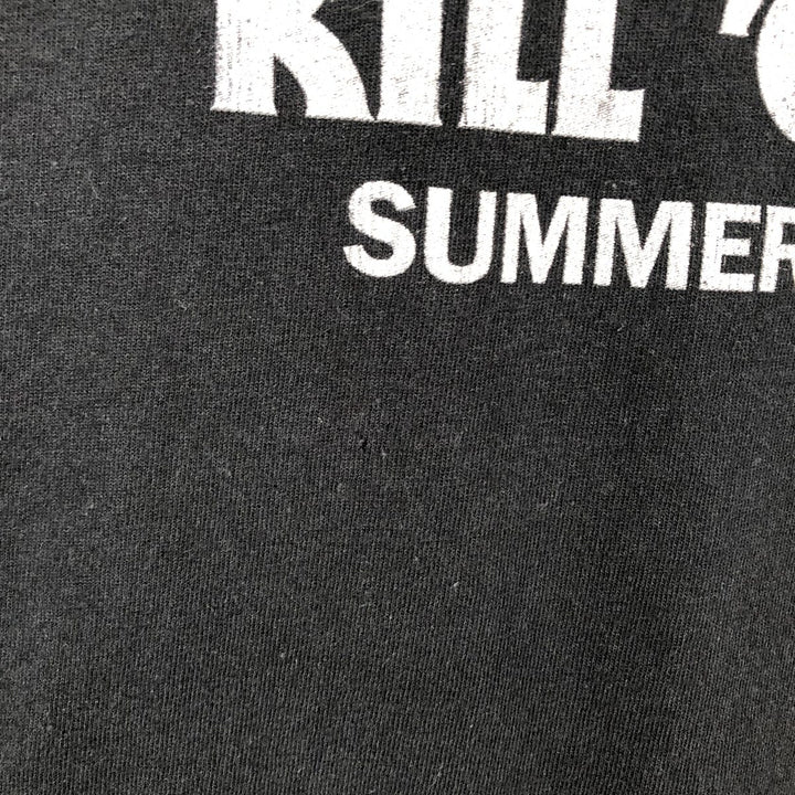 METALLICA Metallica Band T-shirt Band T Men's M size cotton black type Vintage Second Hand