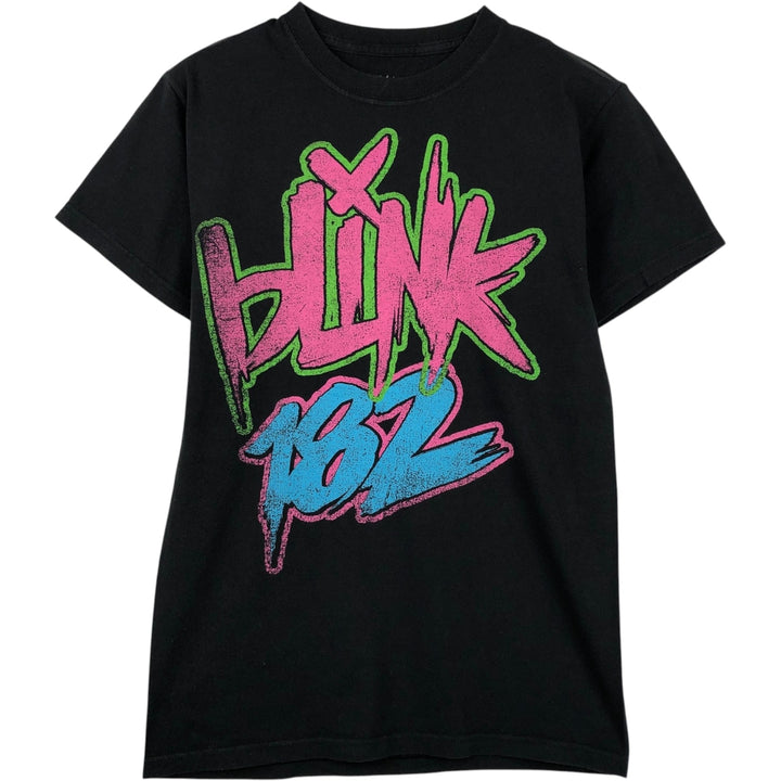 BLINK-182 Band T-Shirt (Men's Size S) unclear black type Vintage Second Hand