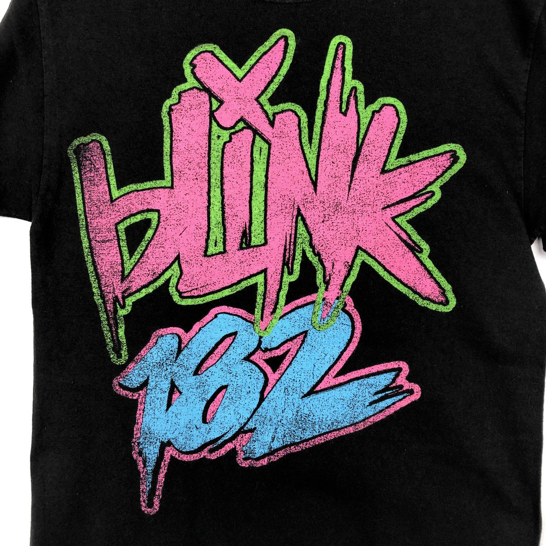 BLINK-182 Band T-Shirt (Men's Size S) unclear black type Vintage Second Hand