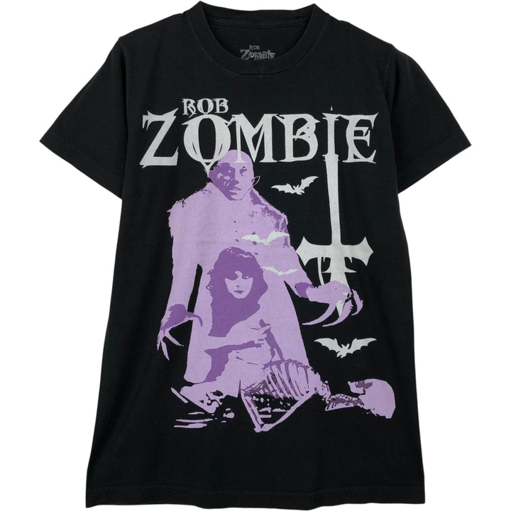Rob Zombie band T-shirt, men's size M unclear black type Vintage Second Hand