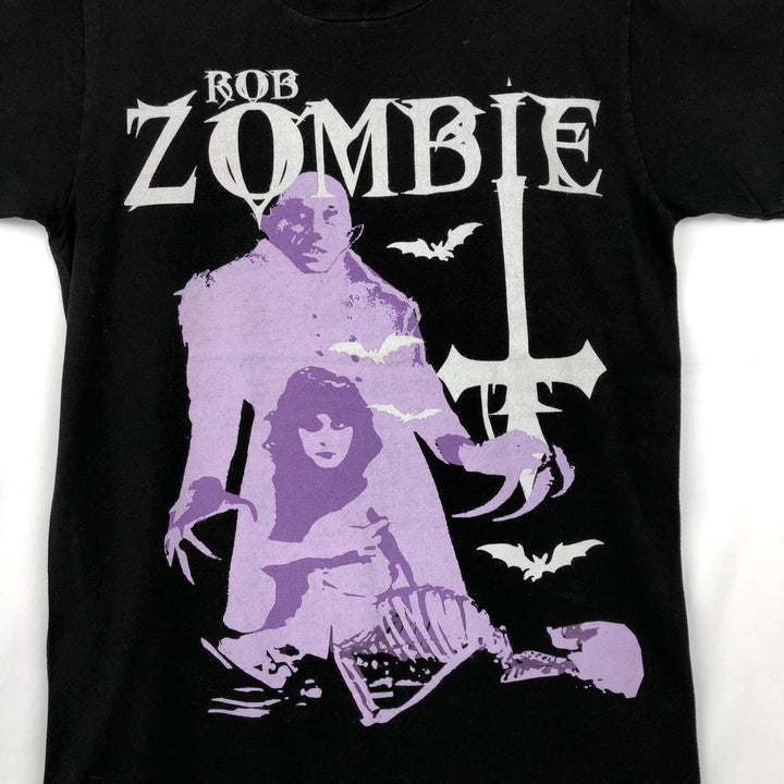 Rob Zombie band T-shirt, men's size M unclear black type Vintage Second Hand