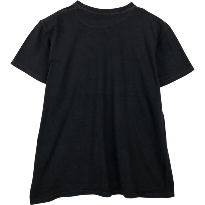 METALLICA Metallica Band T-shirt Band T Men's L size unclear black type Vintage Second Hand
