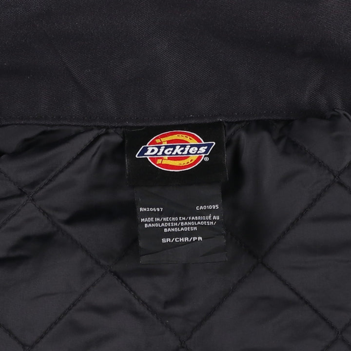 Dickies Eisenhower Jacket, padded work jacket, men's size S (approx.) polyester black type Vintage Second Hand