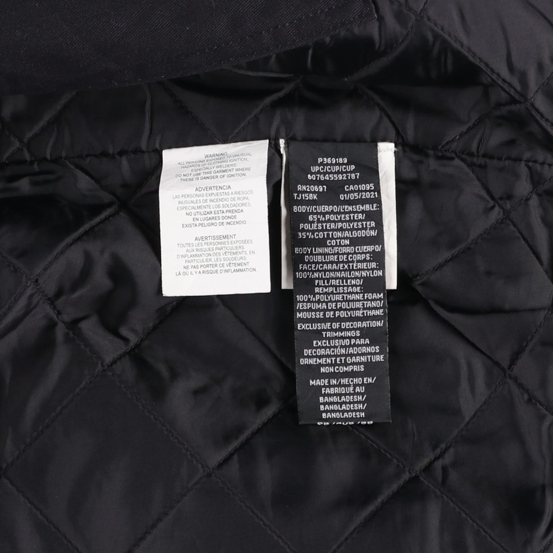 Dickies Eisenhower Jacket, padded work jacket, men's size S (approx.) polyester black type Vintage Second Hand