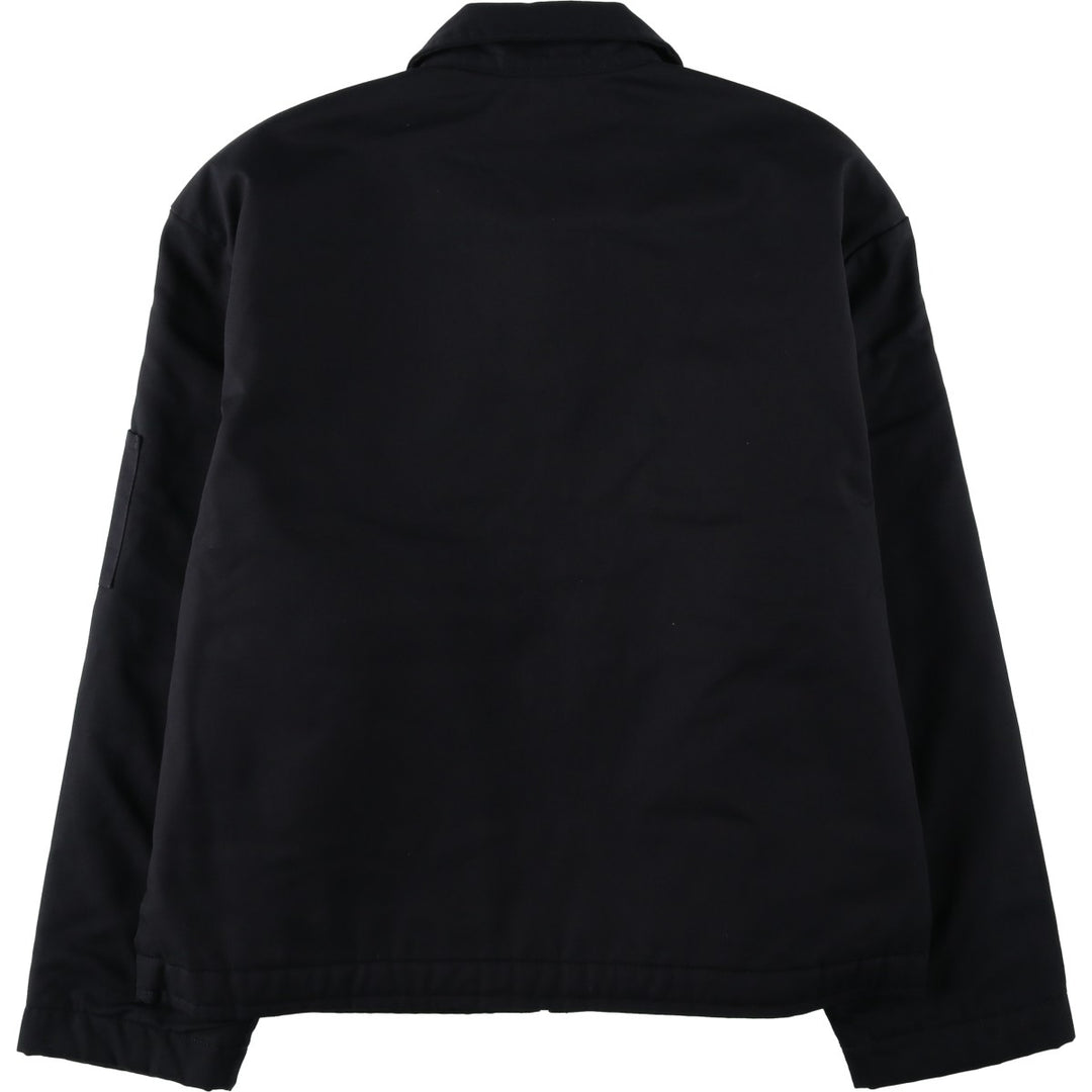 Dickies padded work jacket, men's size XL polyester black type Vintage Second Hand