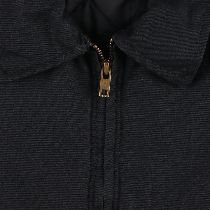 Dickies Eisenhower Jacket, padded work jacket, men's size L polyester black type Vintage Second Hand