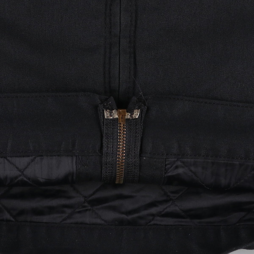 Dickies Eisenhower Jacket, padded work jacket, men's size L polyester black type Vintage Second Hand