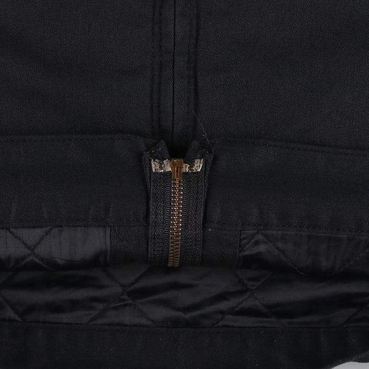 Dickies Eisenhower Jacket, padded work jacket, men's size L polyester black type Vintage Second Hand