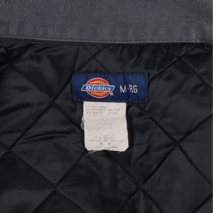 Dickies Eisenhower Jacket, padded work jacket, men's size M (approx.) Polyurethane Charcoal Vintage Second Hand