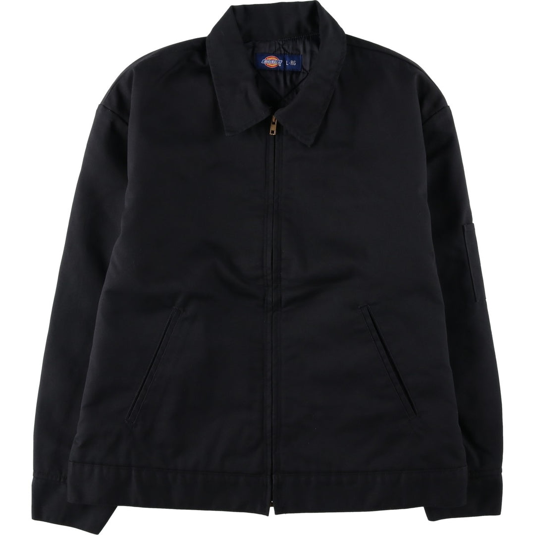 Dickies Eisenhower Jacket, padded work jacket, men's size L unclear black type Vintage Second Hand