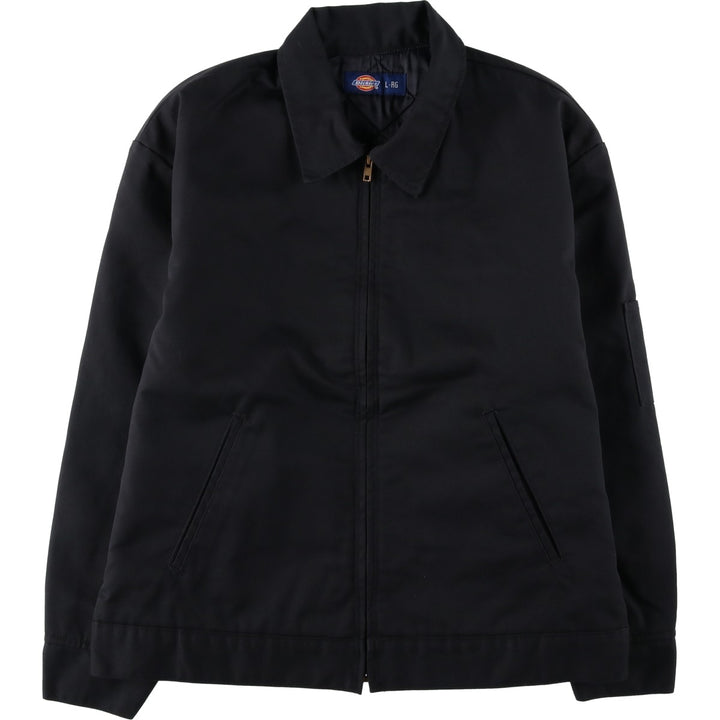 Dickies Eisenhower Jacket, padded work jacket, men's size L unclear black type Vintage Second Hand