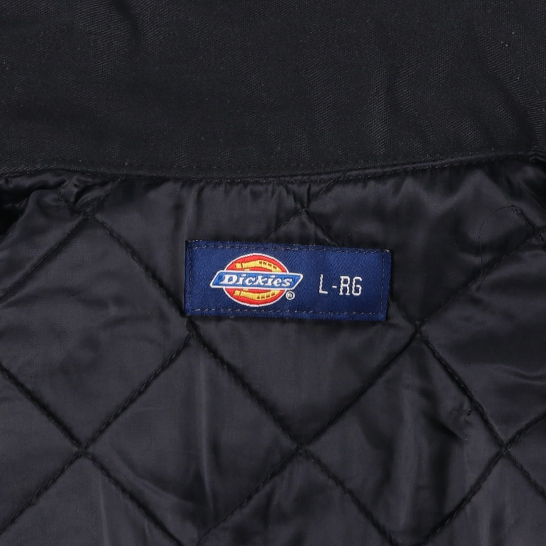 Dickies Eisenhower Jacket, padded work jacket, men's size L unclear black type Vintage Second Hand