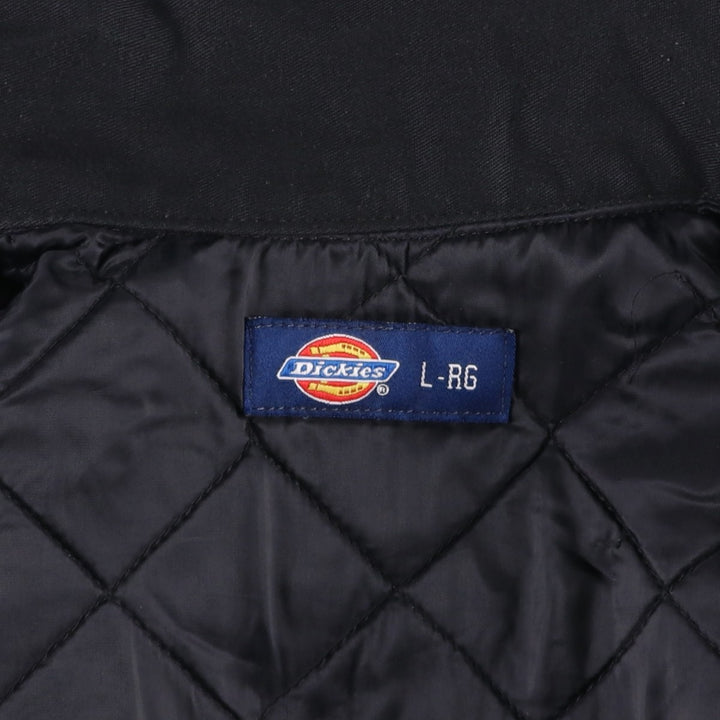 Dickies Eisenhower Jacket, padded work jacket, men's size L unclear black type Vintage Second Hand