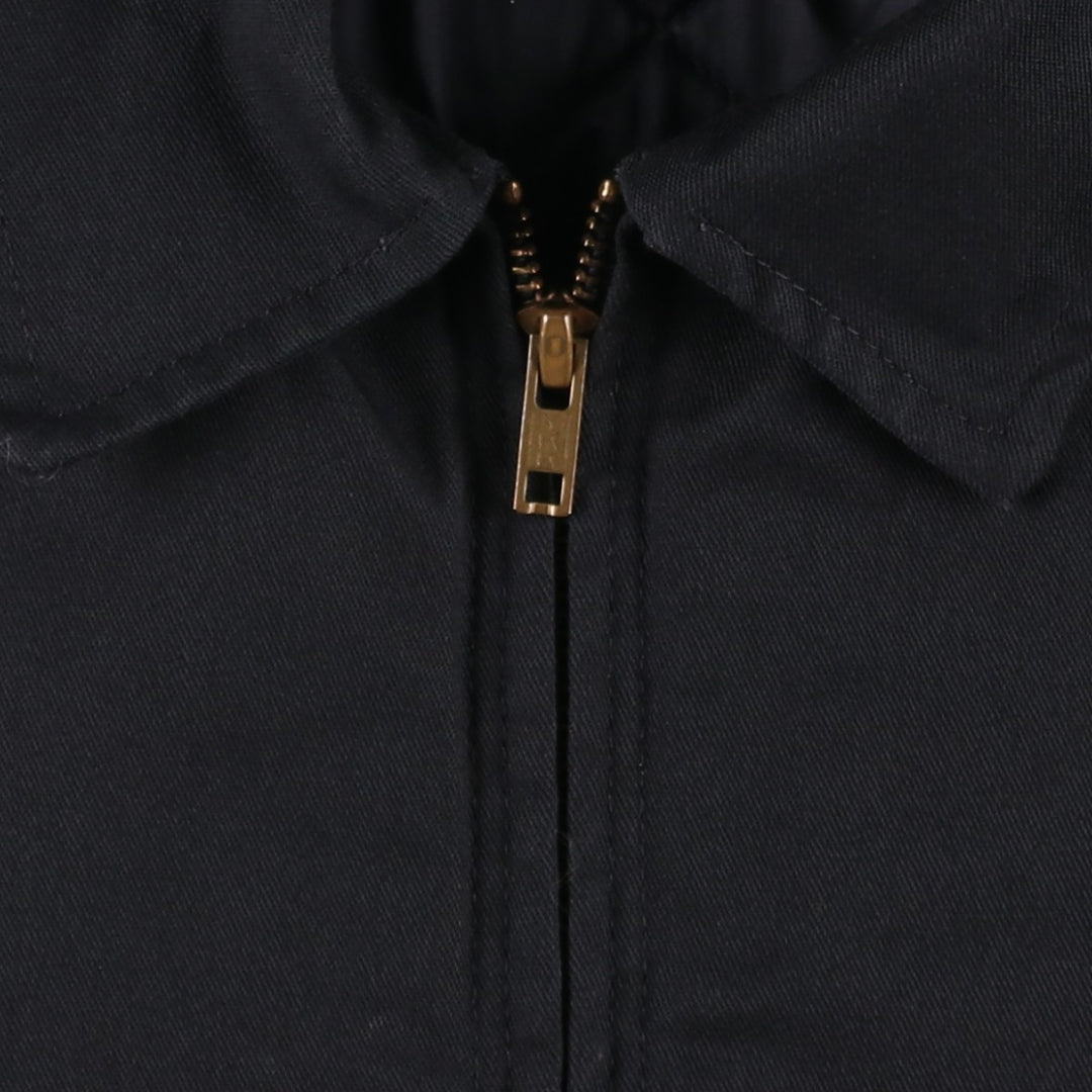 Dickies Eisenhower Jacket, padded work jacket, men's size L unclear black type Vintage Second Hand