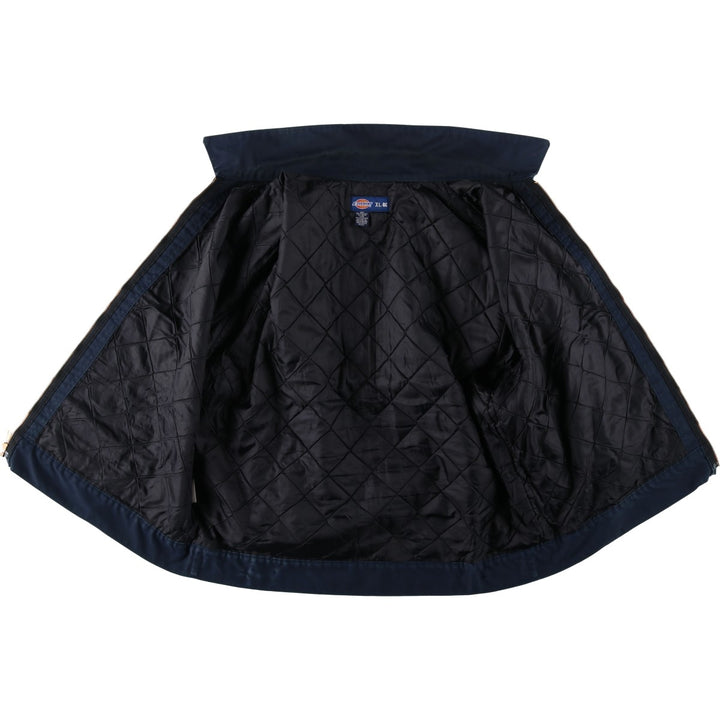 Dickies Eisenhower Jacket, padded work jacket, men's size XL polyester navy blue type Vintage Second Hand