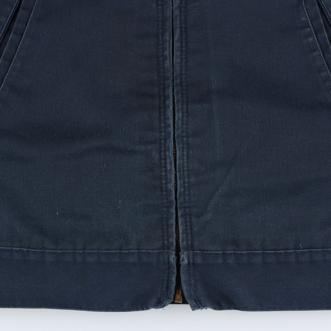 Dickies Eisenhower Jacket, padded work jacket, men's size XL polyester navy blue type Vintage Second Hand