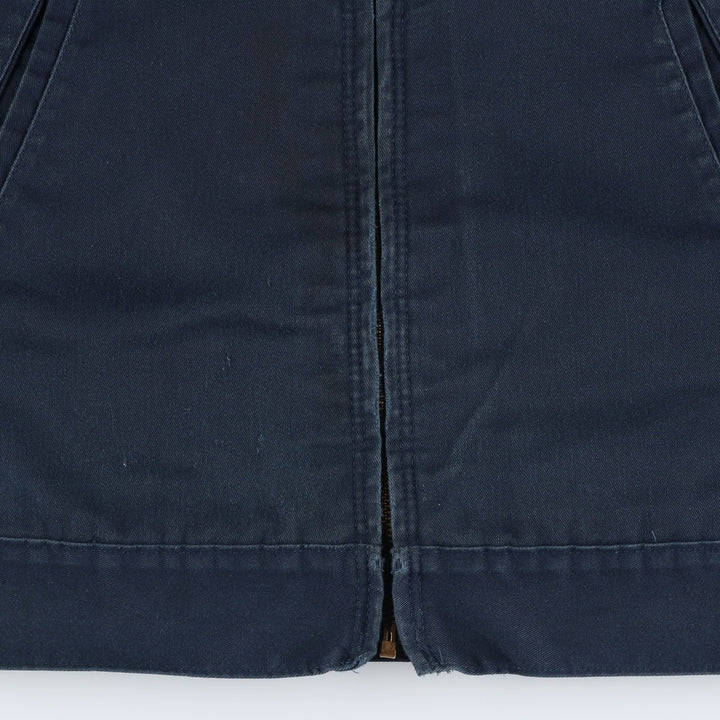 Dickies Eisenhower Jacket, padded work jacket, men's size XL polyester navy blue type Vintage Second Hand