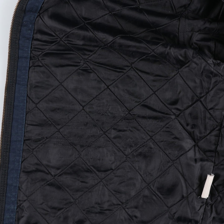 Dickies Eisenhower Jacket, padded work jacket, men's size XL polyester navy blue type Vintage Second Hand