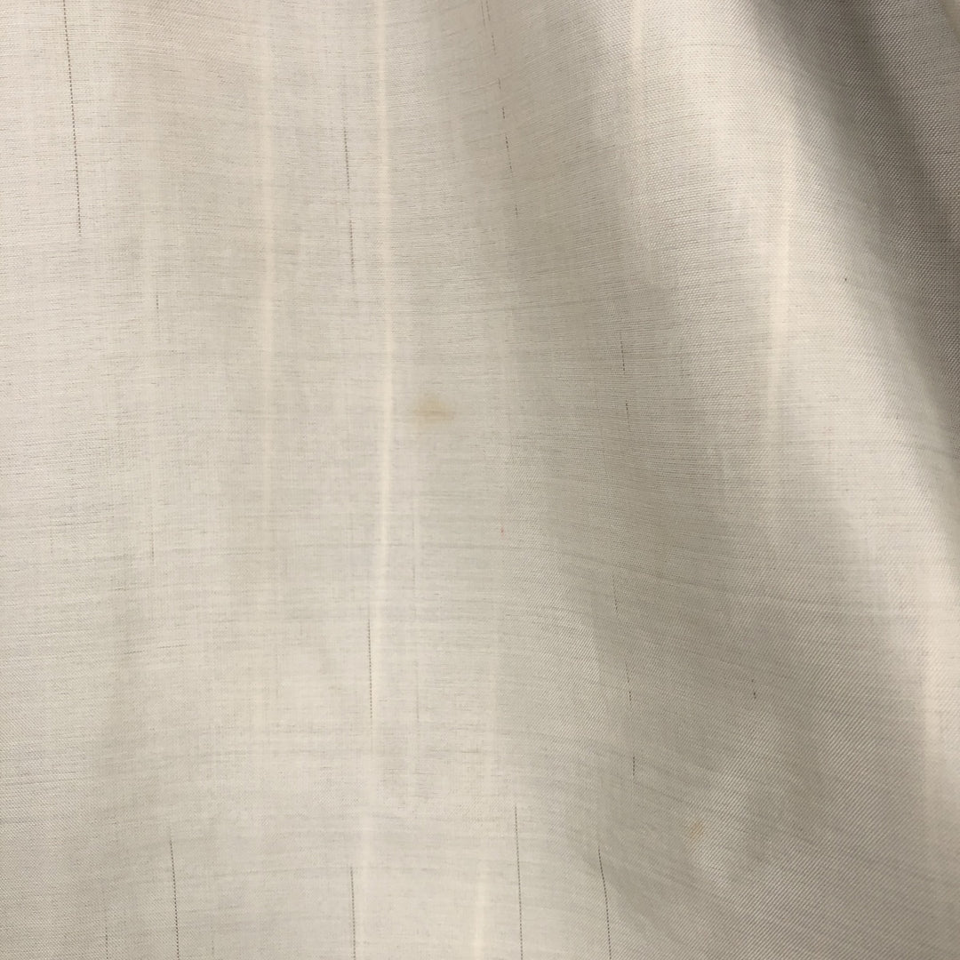 90'S ROBERT STOCK Stripe Pattern Cotton Blouson, Men's XL (approx.), Vintage cotton Beige type Vintage Second Hand