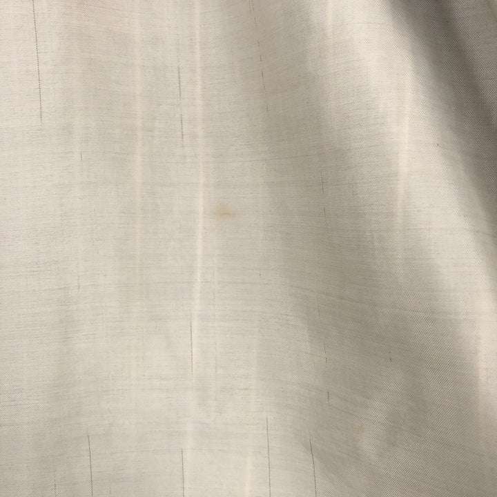 90'S ROBERT STOCK Stripe Pattern Cotton Blouson, Men's XL (approx.), Vintage cotton Beige type Vintage Second Hand
