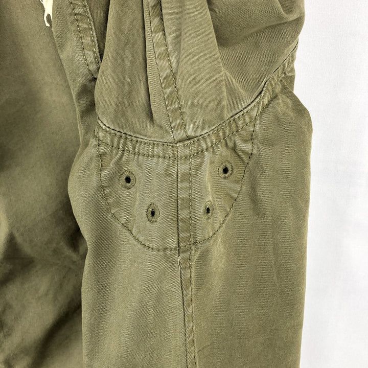 Ralph Lauren POLO RALPH LAUREN cotton hoodie, men's size L cotton Khaki type Vintage Second Hand