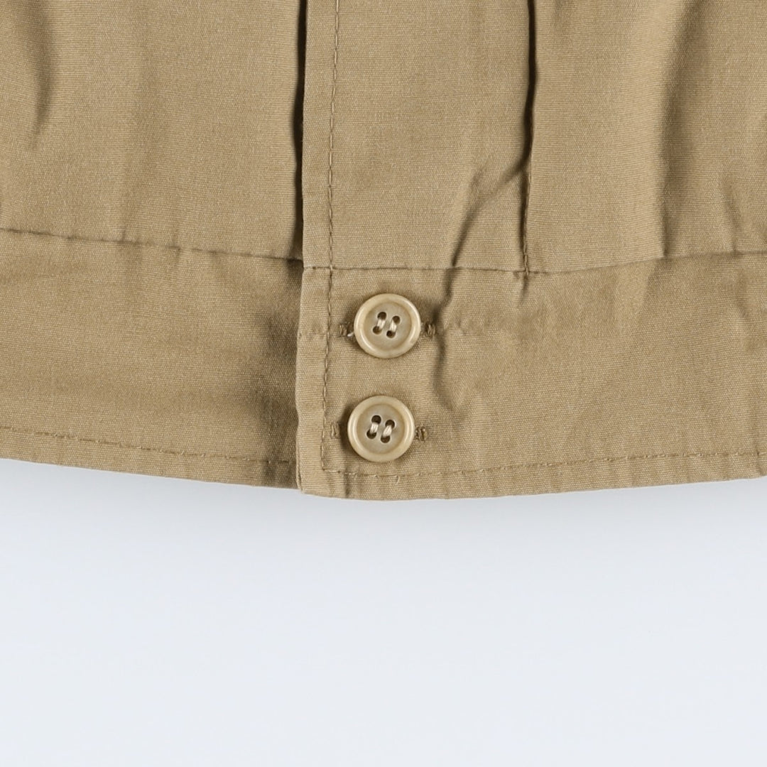 90s-00'S HABAND Derby Jacket, Cup Shoulder, Men's, Size L, Vintage polyester Beige type Vintage Second Hand