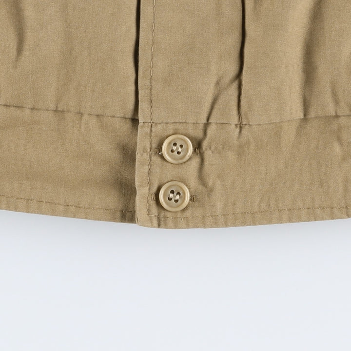 90s-00'S HABAND Derby Jacket, Cup Shoulder, Men's, Size L, Vintage polyester Beige type Vintage Second Hand